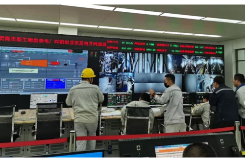 梅里斯區(qū)實現(xiàn)零碳熱力全覆蓋，齊齊哈九洲環(huán)境能源農林生物質熱電聯(lián)產項目二號機組并網成功