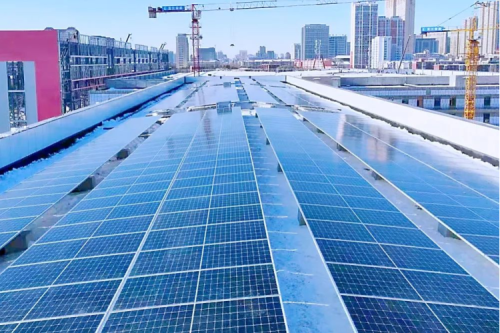 九洲集團(tuán)承建哈爾濱電機(jī)廠屋頂光伏項(xiàng)目一期工程成功并網(wǎng)發(fā)電！